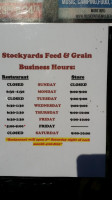 Stockyards Feed And Grain inside