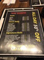 Toro Sushi Poke House menu