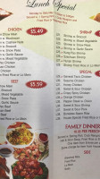 Park City Chopstix menu
