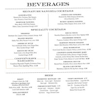 Cooper's Hawk Winery Restaurants menu