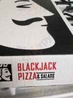 Blackjack Pizza Salads inside