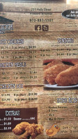 The Wolf Den menu