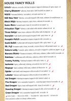Sumo Sushi Pennington menu