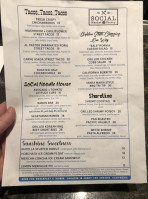 Social Market Eatery menu