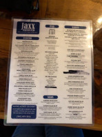 Jaxx Sportsbar And Grill menu