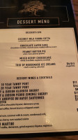 Oak Steakhouse Raleigh menu