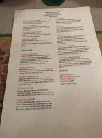 Tios Cantina menu