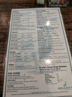 Brady's Steak And Seafood menu