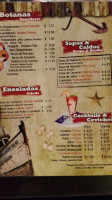 Mariscos Lauro Villar menu