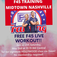 F45 Training Midtown Nashville outside