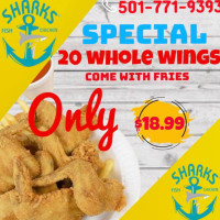 Shark’s Fish Chicken food