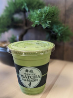Premium Matcha Cafe Maiko food