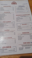 K-bob's Of Raton, Inc. menu