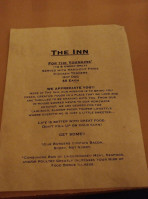 The Inn Gastropub Smokehouse menu
