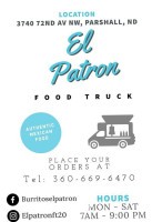 El Patron Mexican Food Truck outside