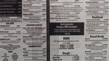 Ruttenbuck's Grill Rt. 2 South menu
