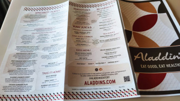 Aladdin's Eatery West Chester menu