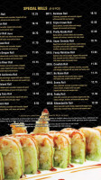 Kyoto Sushi Steakhouse menu