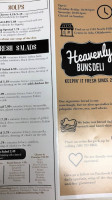 Heavenly Buns Deli menu