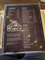 Espo's Restaurant Bar food