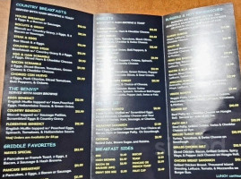 Naya's Cafe menu