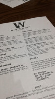 White Wolf Steakhouse menu