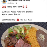Sabor Mexicano Taqueria food