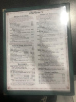 Harlow's Diner menu