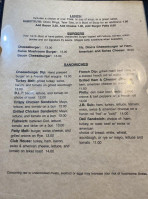 Dino's Pizza And Grill menu