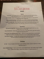 The Sea Hag menu