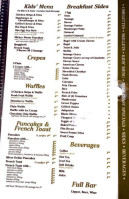 Algonac Flaming Grill menu