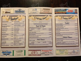 Kristy's Hometown And Grill menu