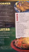 Jason's Mexican menu