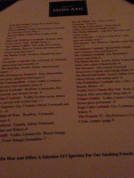 Du Mon Ami menu