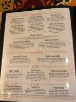 Mango's Tequila menu
