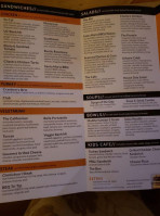 Urbane Cafe menu