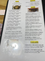Cafe Tula Taqueria menu