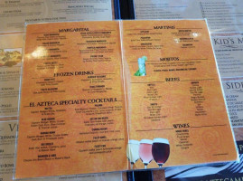 El Azteca menu