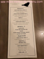 Passero menu