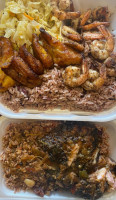 Famous Jamaican Jerk Seafood food