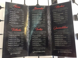 La Parrillita Mexican Grill menu