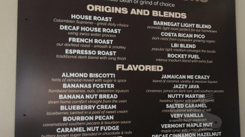 How You Brewin Coffee Company menu
