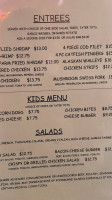 Flatheads Grill menu