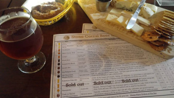 Stone Corral Brewery food