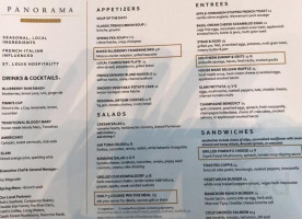 Panorama menu