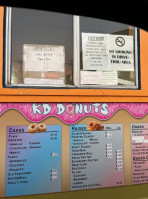 K D Village Donuts outside