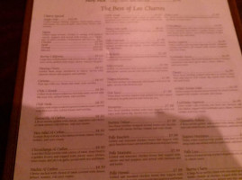 Los Charros Mexican menu