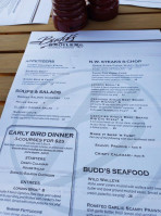 Budd's Broiler menu