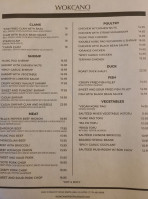 Wokcano menu