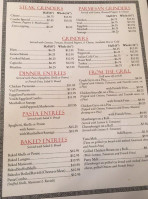 West Side Pizza menu